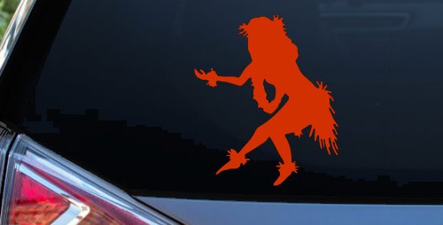 Hula Girl Dancing Car or Truck Window Decal Sticker