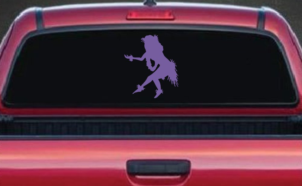 Hula Girl Dancing Car or Truck Window Decal Sticker