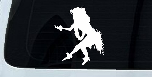 Hula Girl Dancing Car or Truck Window Decal Sticker