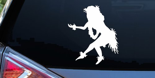 Hula Girl Dancing Car or Truck Window Decal Sticker