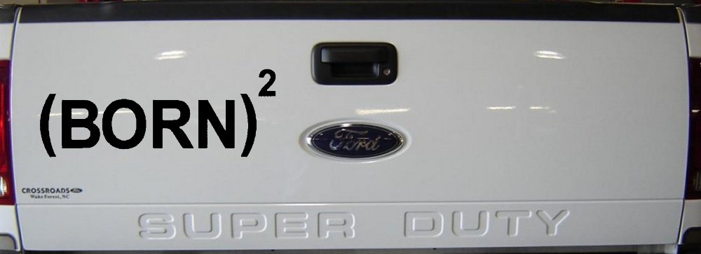 Born Again Squared Saved Baptized Christian Car or Truck Window Vinyl Decal Sticker (Black)