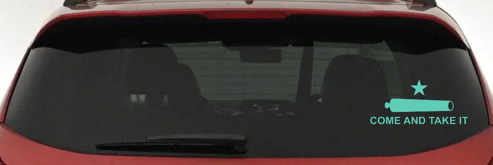 Come and Take It Cannon 2nd Amendment Molon Labe Pro Gun Guns Car or Truck Window Decal Sticker