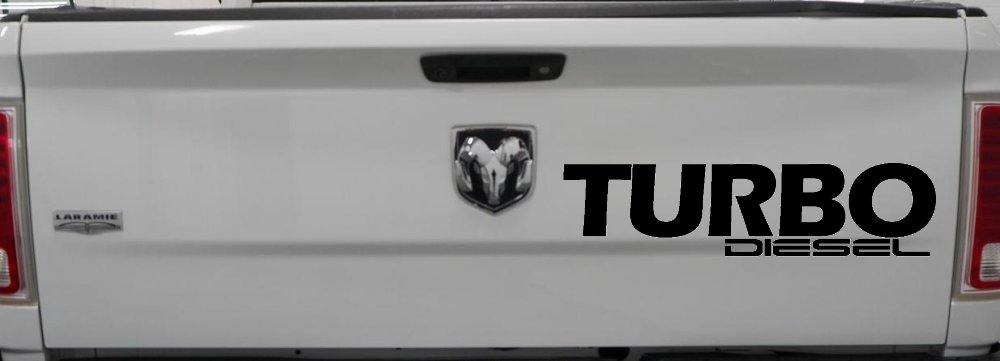 Turbo Diesel Off Road Car or Truck Window Decal Sticker