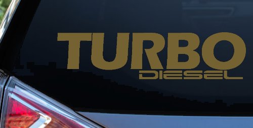 Turbo Diesel Off Road Car or Truck Window Decal Sticker