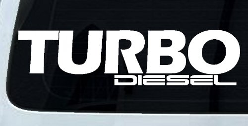 Turbo Diesel Off Road Car or Truck Window Decal Sticker