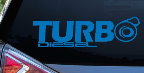 Turbo Diesel Off Road Car or Truck Window Decal Sticker