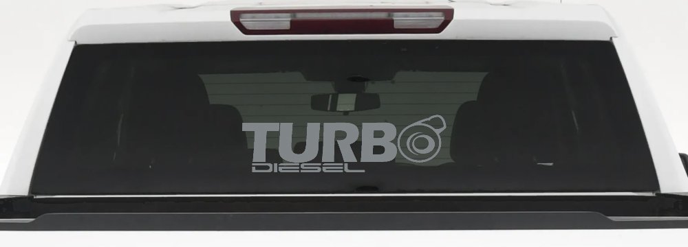 Turbo Diesel Off Road Car or Truck Window Decal Sticker