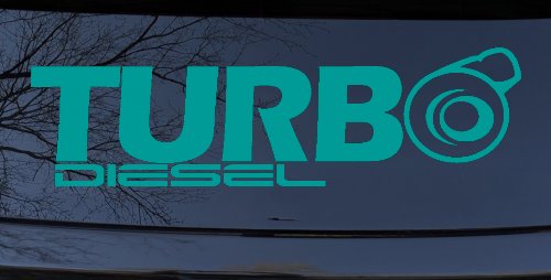 Turbo Diesel Off Road Car or Truck Window Decal Sticker