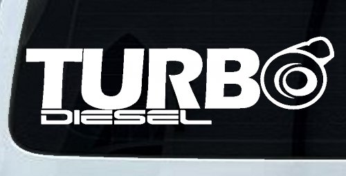 Turbo Diesel Off Road Car or Truck Window Decal Sticker