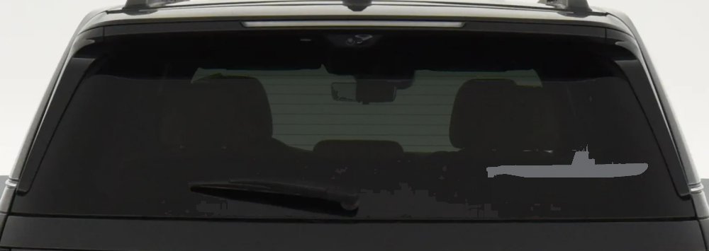 US Navy Balao Class Submarine Military Car or Truck Window Decal Sticker