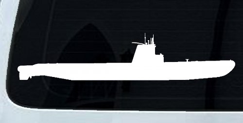 US Navy Balao Class Submarine Military Car or Truck Window Decal Sticker