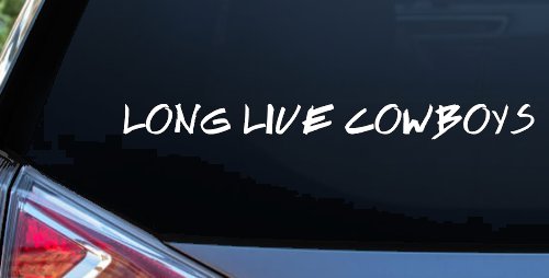 LONG LIVE COWBOYS Western Rodeo Farm Ranch Car or Truck Window Decal Sticker