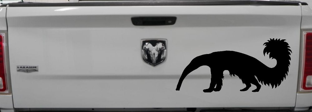 Anteater Ant Eater Car or Truck Window Decal Sticker (Black)