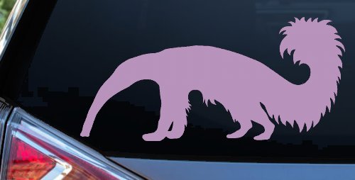 Anteater Ant Eater Car or Truck Window Decal Sticker (Lilac)