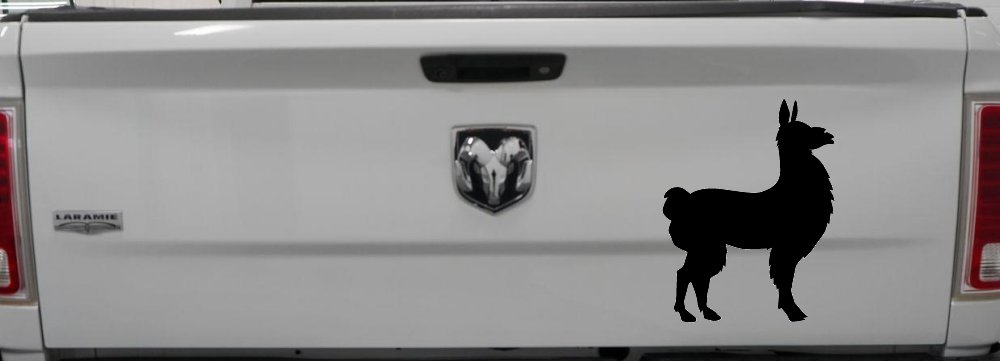 Llama Car or Truck Window Decal Sticker