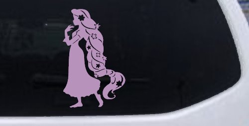 Rapunzel Car or Truck Window Decal Sticker (Lilac)