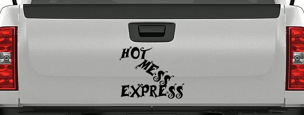 Hot Mess Express Car or Truck Window Decal Sticker
