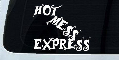 Hot Mess Express Car or Truck Window Decal Sticker