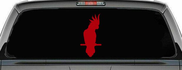 Cockatoo Bird Car or Truck Window Decal Sticker