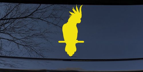 Cockatoo Bird Car or Truck Window Decal Sticker