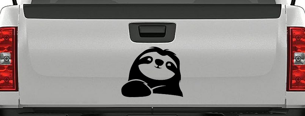 Happy Sloth Car or Truck Window Decal Sticker