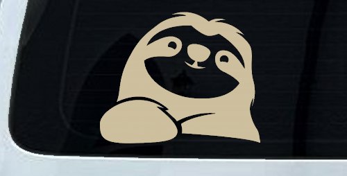 Happy Sloth Car or Truck Window Decal Sticker