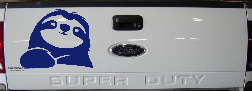 Happy Sloth Car or Truck Window Decal Sticker