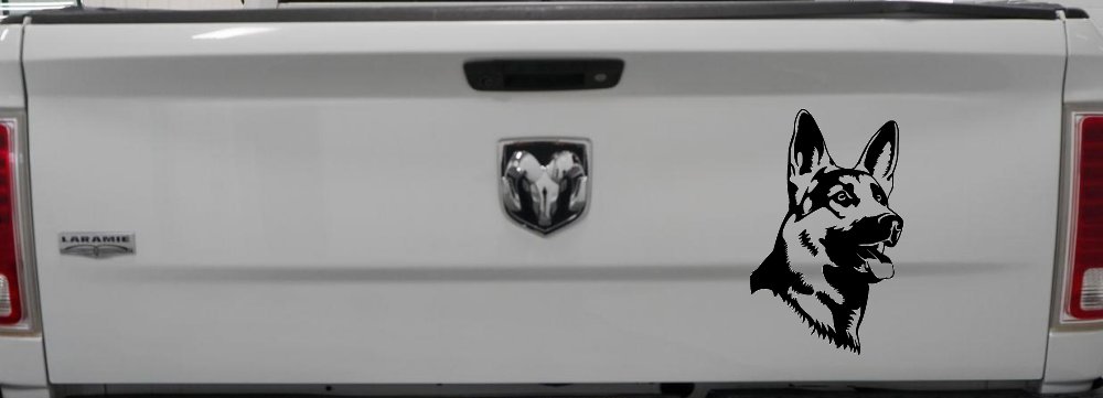 German Shepherd Dog Car or Truck Window Decal Sticker