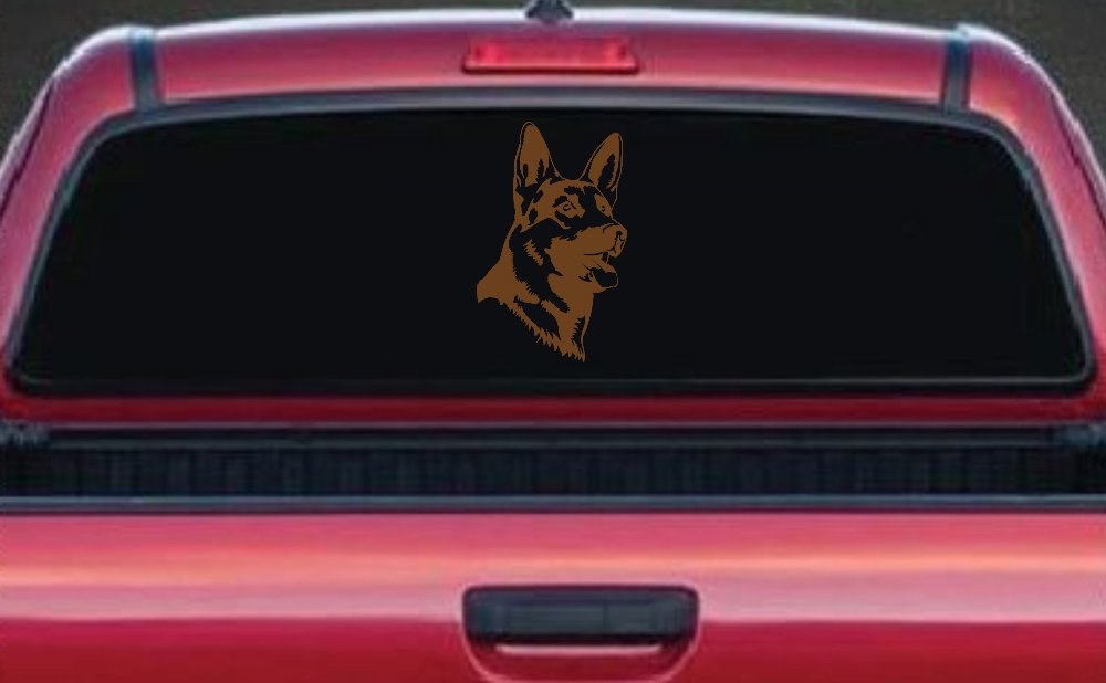 German Shepherd Dog Car or Truck Window Decal Sticker