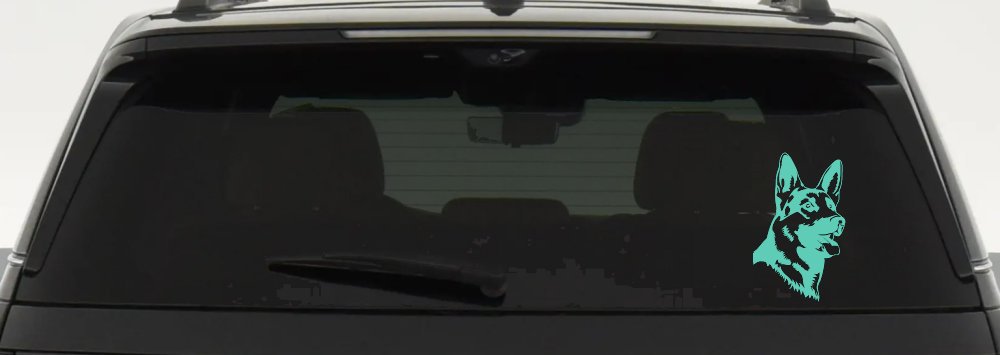 German Shepherd Dog Car or Truck Window Decal Sticker