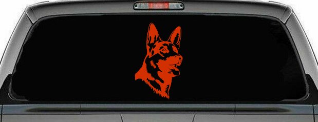 German Shepherd Dog Car or Truck Window Decal Sticker