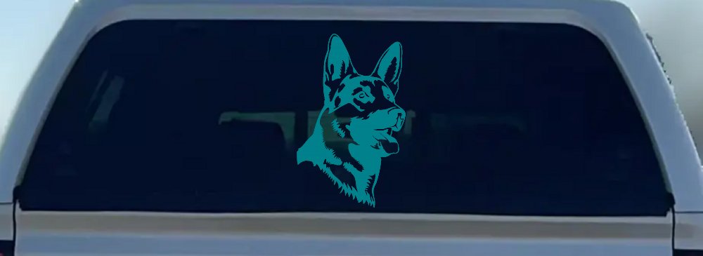 German Shepherd Dog Car or Truck Window Decal Sticker