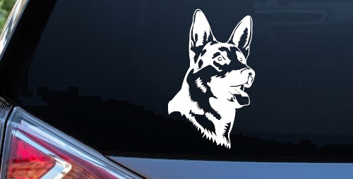 German Shepherd Dog Car or Truck Window Decal Sticker