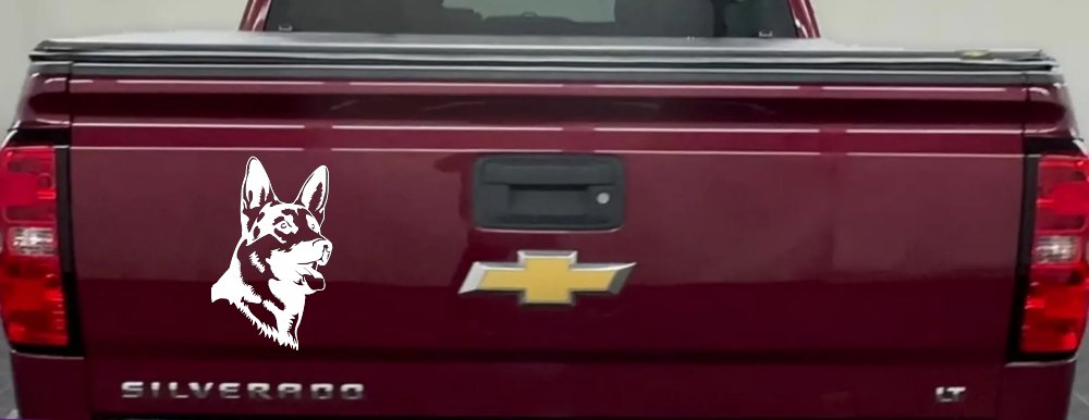 German Shepherd Dog Car or Truck Window Decal Sticker