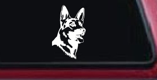 German Shepherd Dog Car or Truck Window Decal Sticker