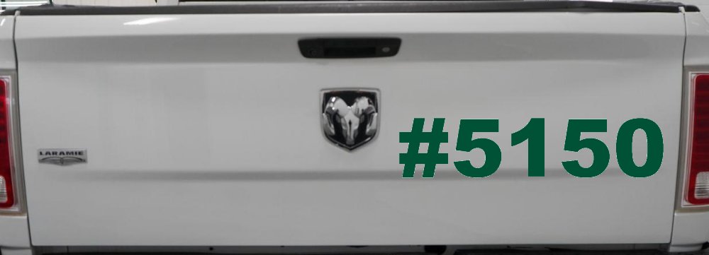 Hashtag 5150 Police code for Crazy Funny Car or Truck Window Decal Sticker (Dark Green)