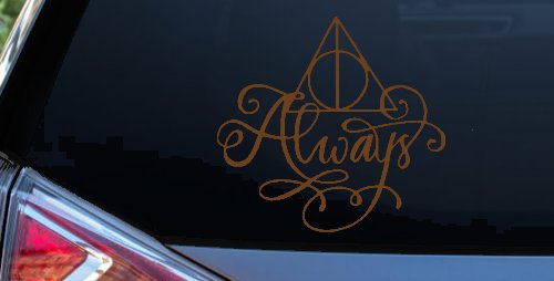 Deathly Hallows Always Sci Fi Car or Truck Window Decal Sticker