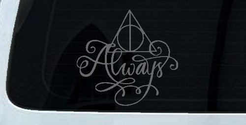 Deathly Hallows Always Sci Fi Car or Truck Window Decal Sticker