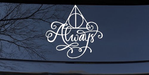 Deathly Hallows Always Sci Fi Car or Truck Window Decal Sticker