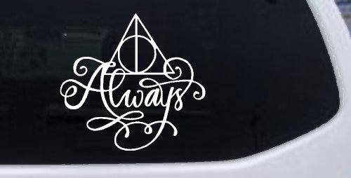 Deathly Hallows Always Sci Fi Car or Truck Window Decal Sticker