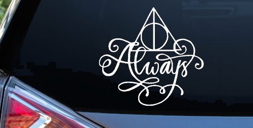 Deathly Hallows Always Sci Fi Car or Truck Window Decal Sticker