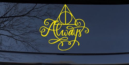 Deathly Hallows Always Sci Fi Car or Truck Window Decal Sticker