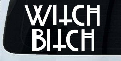 Witch Bitch Funny Car or Truck Window Decal Sticker