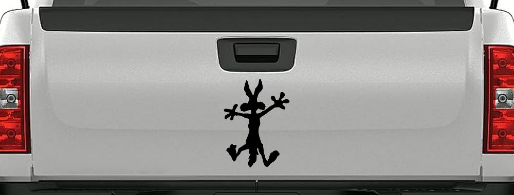 Wile E Coyote Splat For Dents Car or Truck Window Decal Sticker