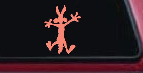 Wile E Coyote Splat For Dents Car or Truck Window Decal Sticker