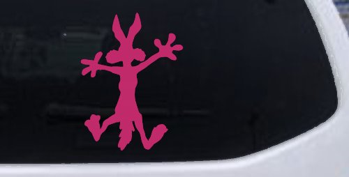 Wile E Coyote Splat For Dents Car or Truck Window Decal Sticker
