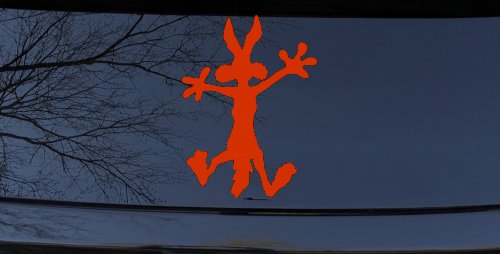 Wile E Coyote Splat For Dents Car or Truck Window Decal Sticker