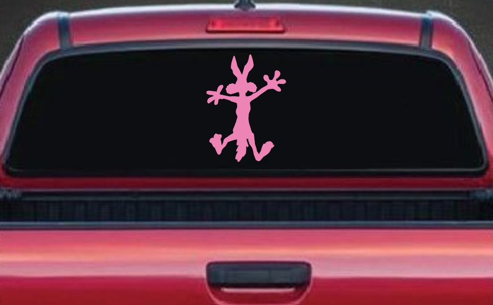 Wile E Coyote Splat For Dents Car or Truck Window Decal Sticker