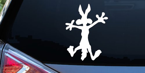 Wile E Coyote Splat For Dents Car or Truck Window Decal Sticker