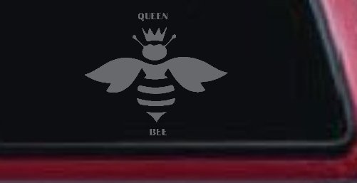 Queen Bee Homey Bee Car or Truck Window Decal Sticker